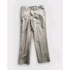 Men's Khaki Pants Brook Brothers Chino Stretch Clark Fit 36 X 30 Cotton Blend